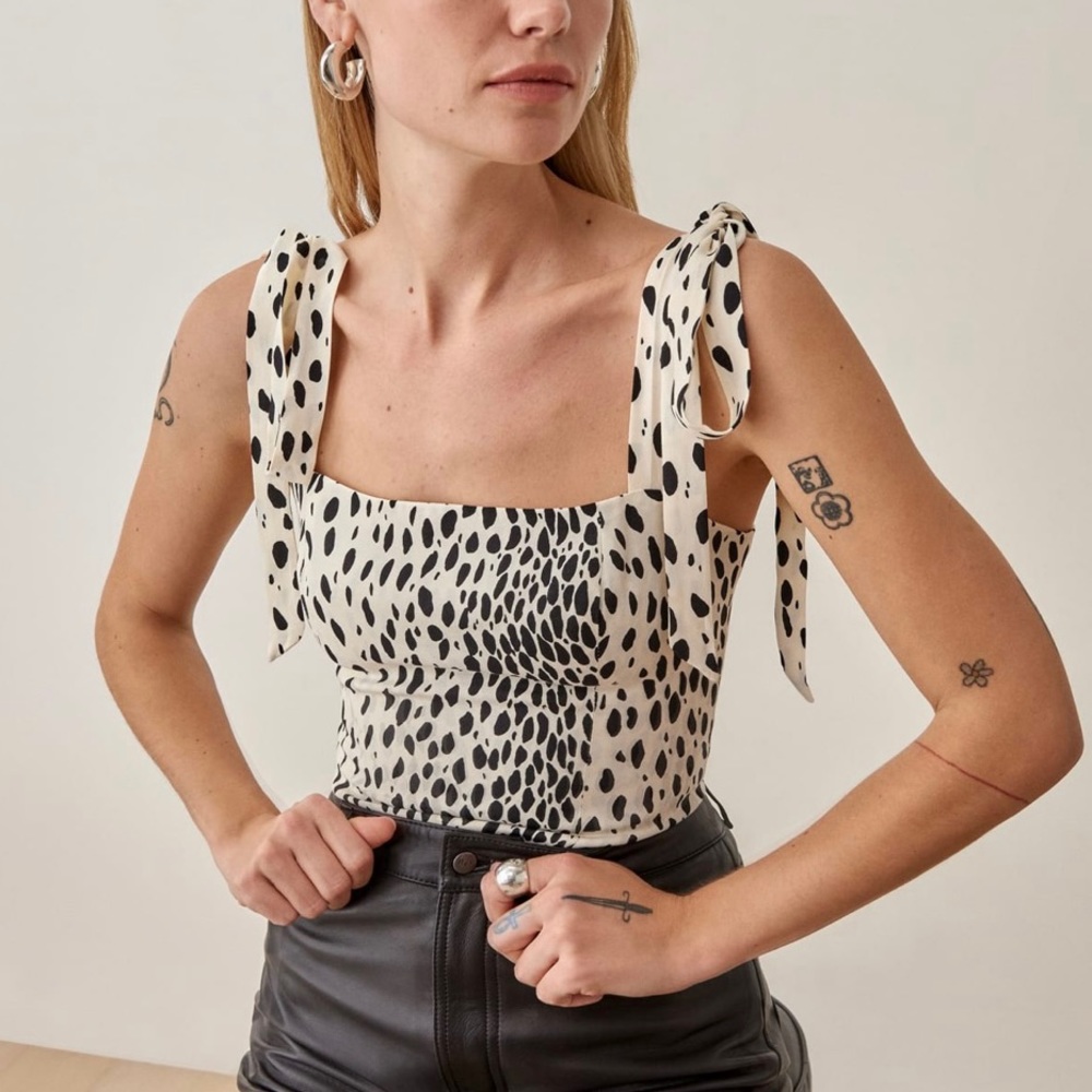 Reformation top, Size 6, Worn once, in great condition